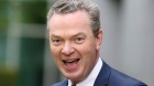 Minister for Defence Industry Christopher Pyne says his Twitter account was hacked. 