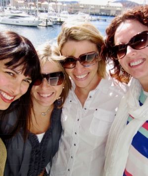 Lillian Nejad,Kristine Dalton, Claudia Gardiner and Julia Rivalland.