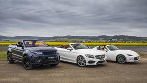 2017 Drive Car of the Year: Best Convertible finalists.