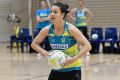 Ready to go: Australia's Ash Brazill can't wait for her return to Fast5 netball this weekend. 