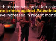 Palestinians Under Threat In Jerusalem