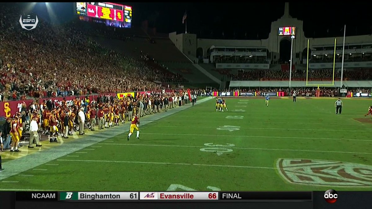 USC runs decoy punt return to perfection