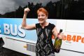 Pauline Hanson will not be back on the 'Battler Bus' on Monday, as she is expecting the arrival of a new grandchild.