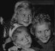 Three children from Czechoslovakia - nine-year-old Gabriela, seven-year-old Maria and four-year-old Alexander Babarczy - ...