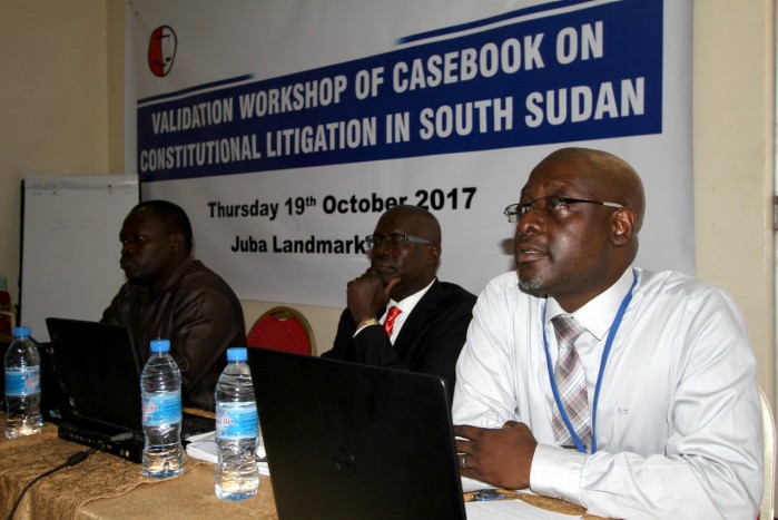 Casebook on Constitutional Litigation in South Sudan Reaches Validation Phase