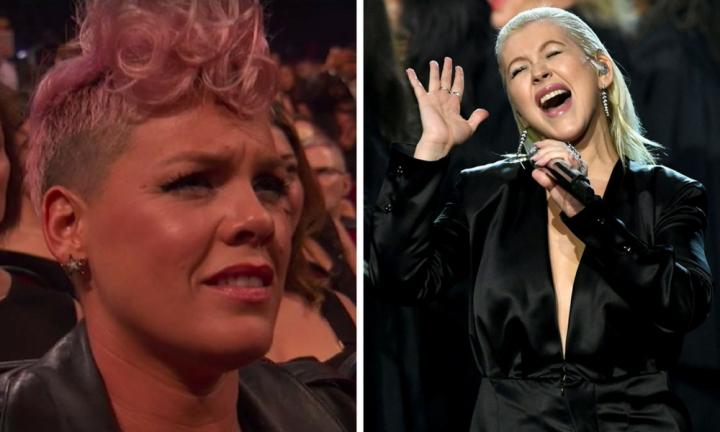 Pink has something to say about Christina’s AMAs performance