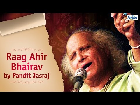 Pandit Jasraj Live Concert - Raag Ahir Bhairav | Indian Classical Music | Sawai Gandharva