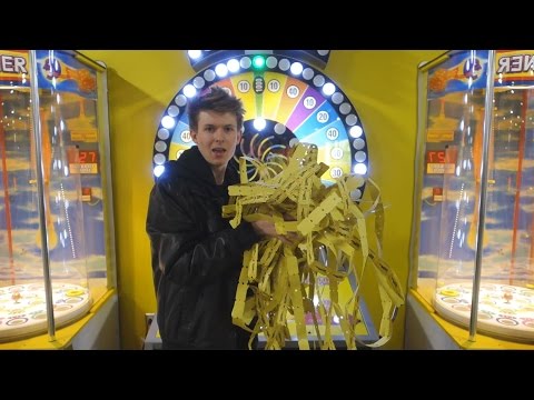 I WON ALL OF THE ARCADE TICKETS!