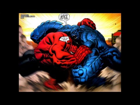 Red Hulk vs. A-Bomb