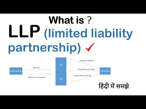 What is LLP in Hindi | limited Liability partnership |