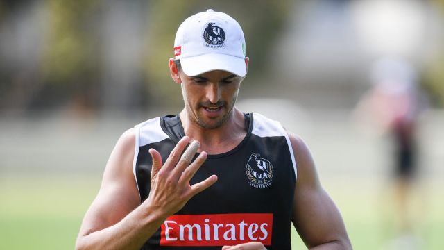 Collingwood skipper Scott Pendlebury.