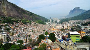 Rocinha favela Rio de Janeiro 2010.