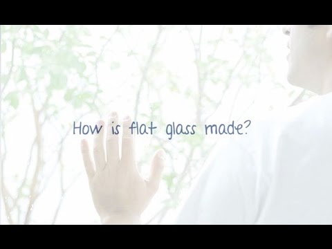 How is flat glass made? - The float process