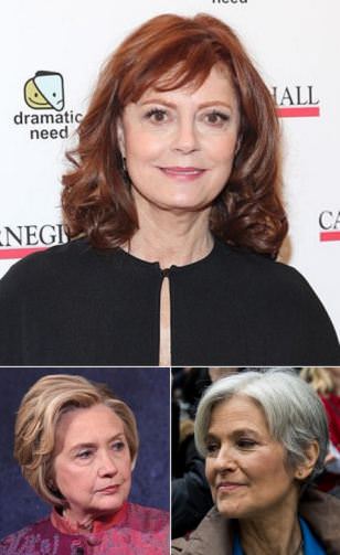 Susan Sarandon says 'Hillary would have led the US to war'