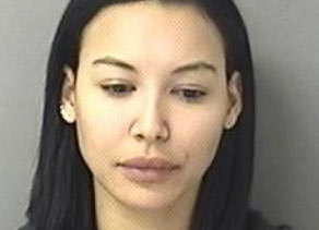 Naya's mugshot after domestic battery charge