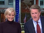 Disbelief: Mika Brzezinski and Joe Scarborough (above) opened their MSNBC show on Monday by mocking the viewers who expressed outrage over their pre-taped show Friday