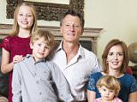 Benedict Allen, with his wife Lenka, and children, Natalya, 10, Freddie, eight and Beatrice, two
