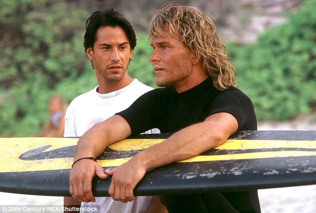 Surfs Up: Several items will be up for grabs from 1991 flick Point Break including surf board, wetsuit and skydiving gear