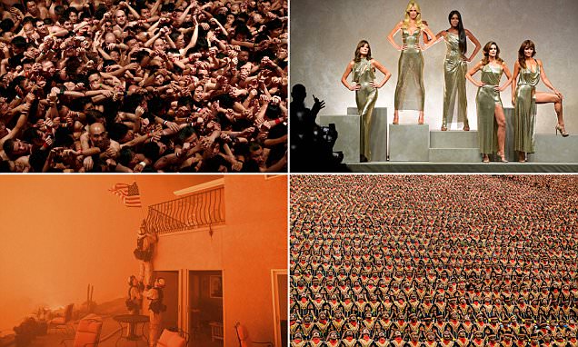 Supermodels and naked men in AFP’s pictures of the year