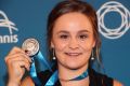 Ashleigh Barty, winner of the Newcombe Medal.