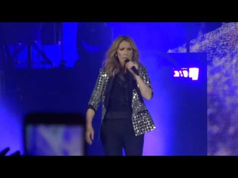 Arrivée sur scène / Céline Dion / Pierre Mauroy Lille 02 Juillet 2017