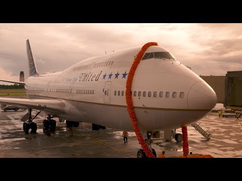 United - The Friend Ship's farewell flight