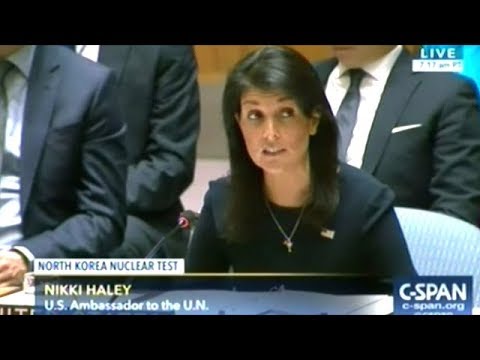 Emergency United Nations Security Council Meeting On North Korea Hydrogen Bomb Test!