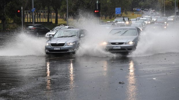 Heavy rain is forecast to arrive in Melbourne by Friday.
