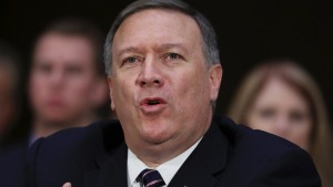 Pompeo is currently director of the CIA, a position to which he was appointed by Trump. 