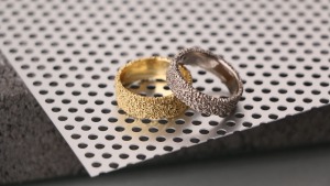 Wedding bands by Welfe Bowyer.