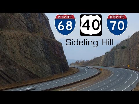 I-68 and I-70 Westbound (MD): The Sideling Hill Cut