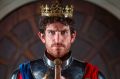 Shakespearean actor Chris Huntly-Turner in costume as Henry V.