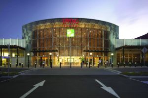 The entrance to the Pacific Epping shopping centre in Melbourne.