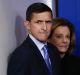 Then-National Security Adviser Michael Flynn, joined by K.T. McFarland, deputy national security adviser at daily news ...