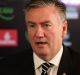 Eddie McGuire faced a challenging 2017 as Collingwood president.