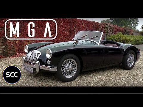 MG MGA ROADSTER 1959 - Full test drive in top gear - Engine sound | SCC TV