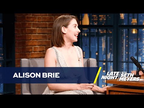 Alison Brie Snagged Her GLOW Role by Freestyling about Lady Parts