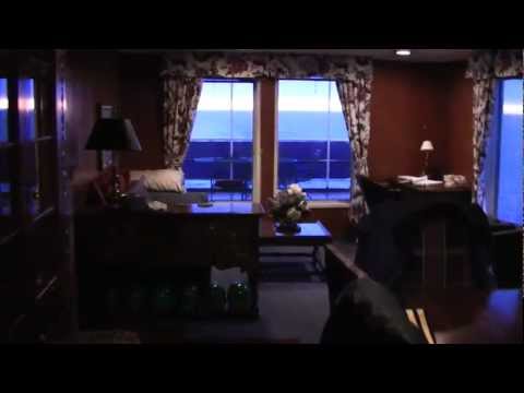 Paul R Tregurtha - Walk through of Guest Quarters - Great Lakes Freighter