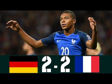 Allemagne vs France 2-2 - Résumé Complet & Buts - 14/11/2017