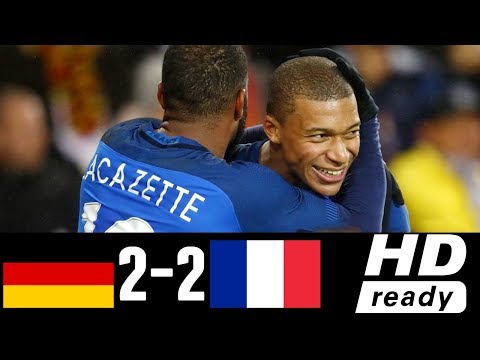 Germany Vs France 2-2 - All Goals & Highlights - Resumen y Goles 14/11/2017 HD