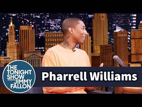 Pharrell Williams' Triplets Harmonize When They Cry