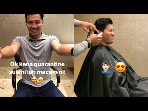 Fazura Nak Kuarantin Suami Fattah Amin Lepas Gunting Rambut Sebab Hensem Sangat.