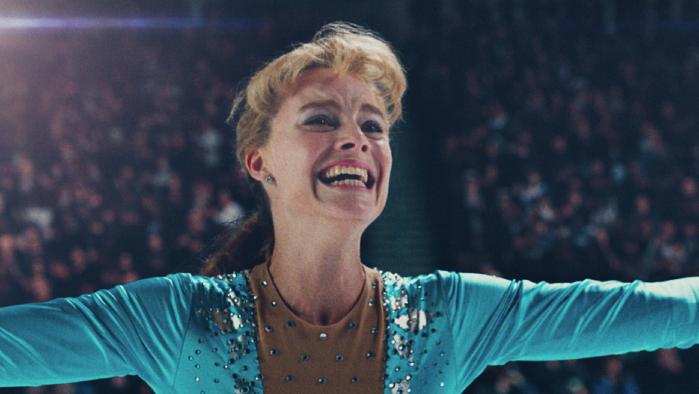 Margot Robbie as figure skater Tonya Harding in a scene from film I, Tonya