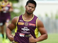 Payne Haas, Brisbane Broncos training, Purtell Par