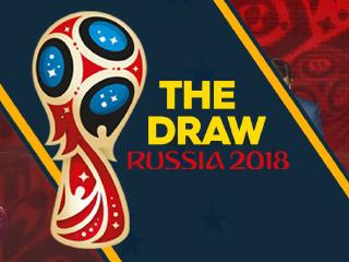 The 2018 World Cup draw.