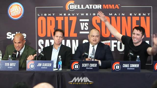 Sonnen's sleazy Ortiz sledge