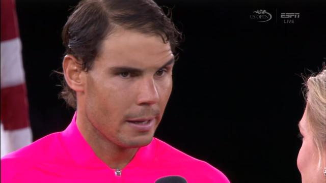 Nadal's beautiful tribute