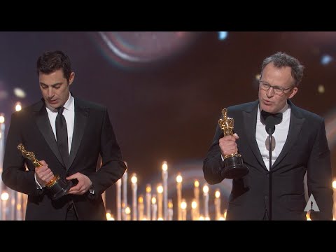 "Spotlight" winning Best Original Screenplay