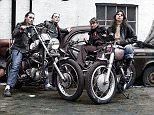 Female members of the Hells Angels in Los Angeles, pictured, in 1973 have been brought back to life after being expertly colourised by Irish photographer Matt Loughrey