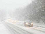 Snowy conditions in Danbury, Essex, today as forecasters warned of freezing temperatures across the country